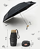 Мини зонтик для сумки UV UPF50+ карманный полуавтомат, фото 2