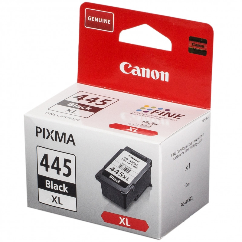 Картридж PG-445XL/ 8282B001 (для Canon PIXMA MX494/ MG2440/ MG2540/ iP2840/ MG2940/ MG3040/ TS3340) чёрный