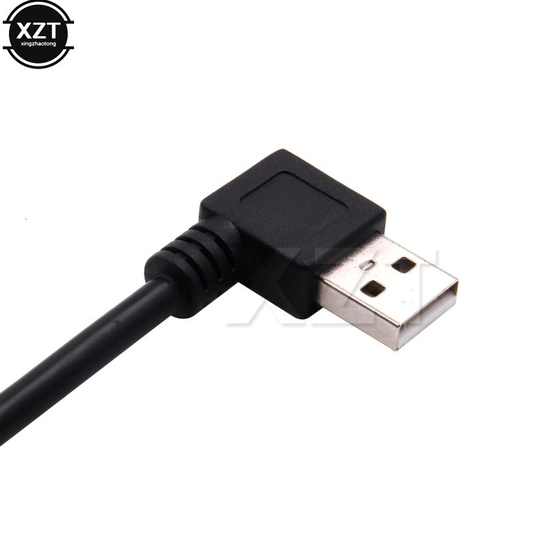 USB удлинитель 2.0 0.2м, угловой (г-образный), направленный вправо - фото 2 - id-p205917002