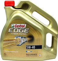 Моторное масло Castrol Edge Turbo Diesel 5W40 15BB02/1535BA