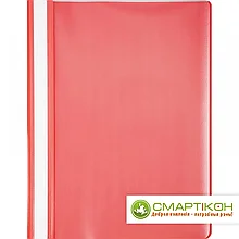 Папка-скоросшиватель пластик A4, красный, Attache, РОССИЯ