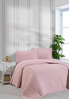 Набор текстиля для спальни Karven Muslin Kare Евро / Y837-kare-V3