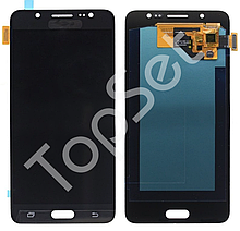 Дисплей (Модуль) Samsung J510F (J5 2016) в сборе с тачскрином Черный - 5.0"(AMOLED, с регулир. подсветки)