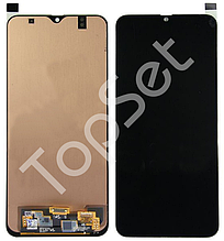 Дисплей (Модуль) Samsung M307F/M215F (M30s/M21 2019) в сборе с тачскрином Черный - (TFT) (UD)