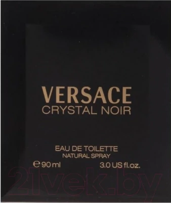 Туалетная вода Versace Crystal Noir - фото 2 - id-p205813337