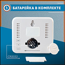 Термометр с гигрометром (метеостанция) с календарем и часами Multi-function Electronic Hygrometer, фото 2