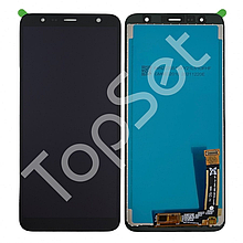 Дисплей (Модуль) Samsung J415F/J610F (J4+ 2018/J6+ 2018) в сборе с тачскрином Черный