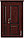 Дверь входная Металюкс М1806/4Е2 Artwood, фото 2