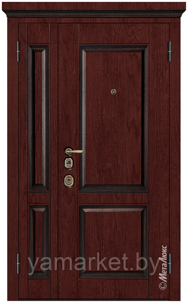 Дверь входная Металюкс М1806/4Е2 Artwood - фото 2 - id-p205920839