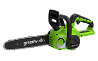 Пила цепная аккумуляторная GreenWorks G40CS30II 40В