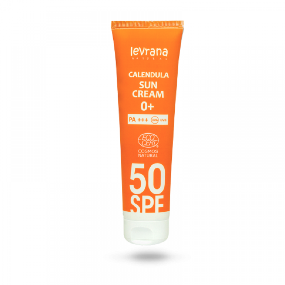 Солнцезащитный крем для лица и тела «Календула» SPF50, Levrana, 100 мл