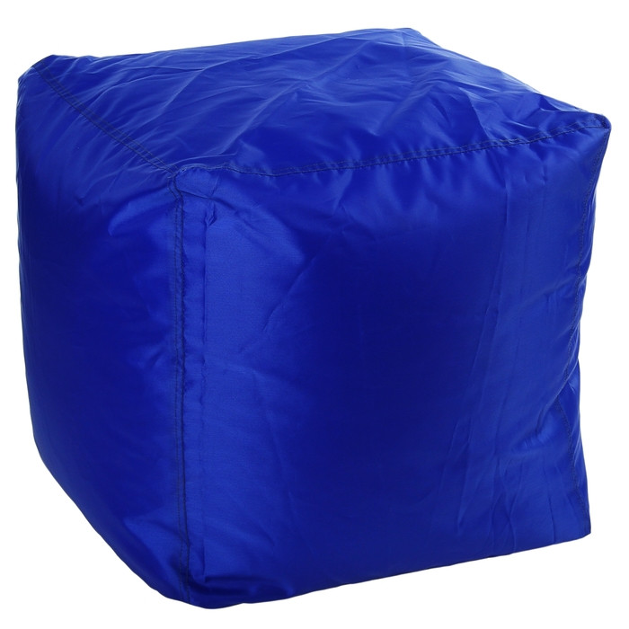 Пуфик-куб, 45х45 см, цвет синий Oxford - фото 1 - id-p205926161
