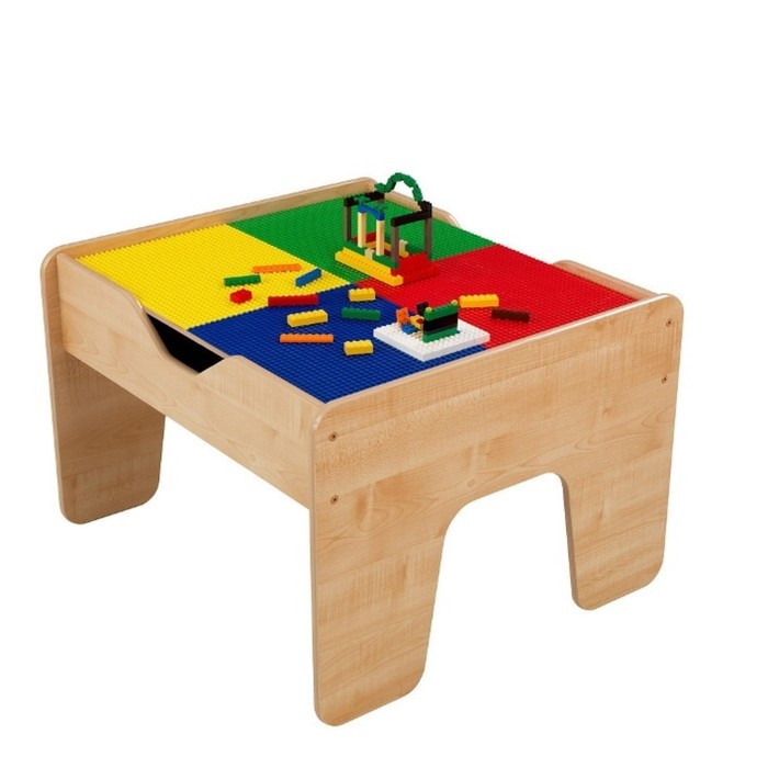 Стол с игровой панелью, 500×500×550 мм, разноцветный - фото 1 - id-p205926274