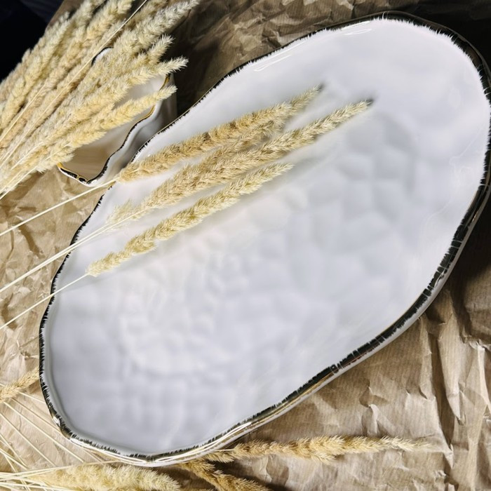 Блюдо овальное Lenardi «Офелия», 34 см - фото 1 - id-p205928297