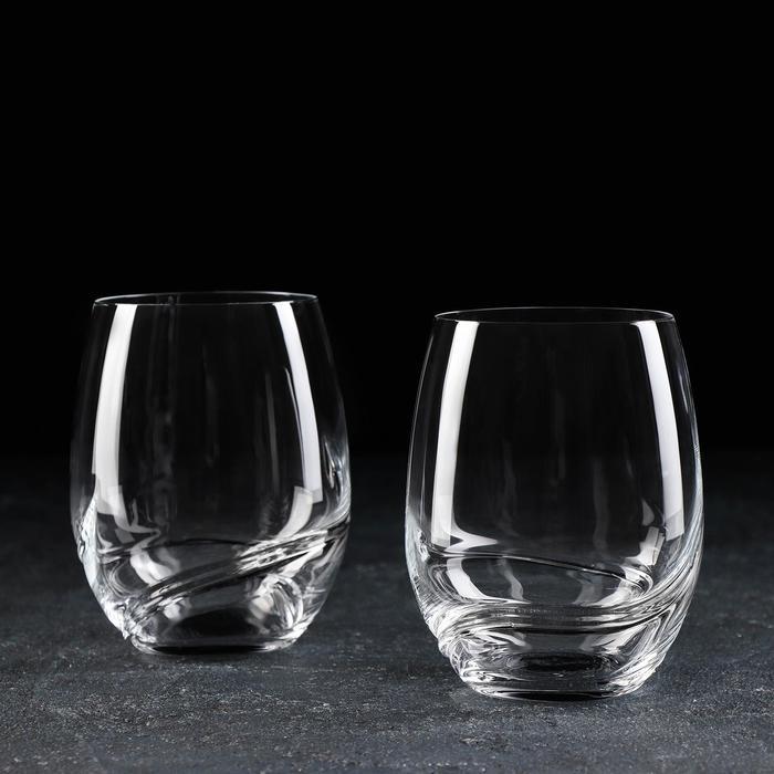 Набор стаканов для виски «Турбуленция», 500 мл, 2 шт - фото 1 - id-p205927653