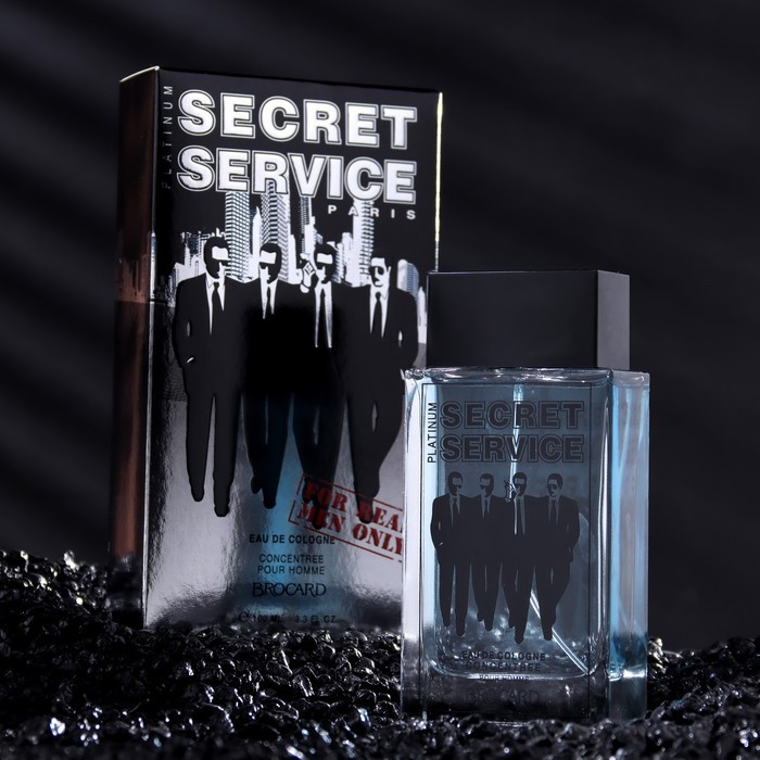 Одеколон мужской Secret Service Platinum, 100 мл - фото 1 - id-p205927362