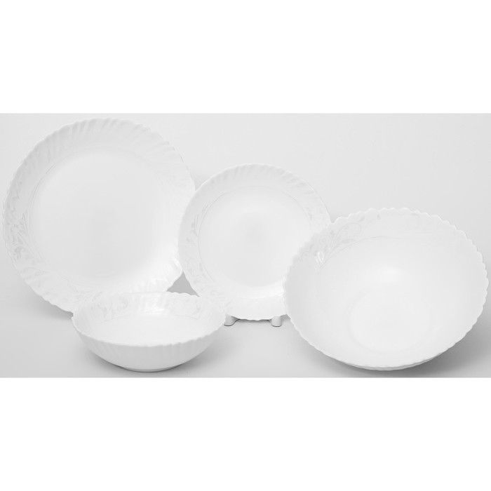 Набор посуды Olaff «Утренний барокко», 19 предметов - фото 3 - id-p205927976