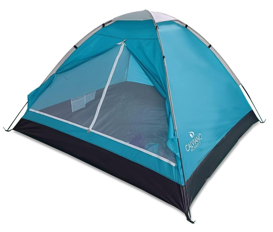 Палатка ACAMPER Domepack 4-х местная 2500 мм turquoise - фото 1 - id-p205930091