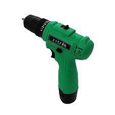 Дрель-шуруповерт аккумуляторная Green 12-Li-ion ZITREK 063-4041, фото 2