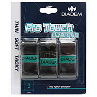 Обмотка для теннисной ракетки Diadem Pro Touch Overgrip (черный) (арт. GRP-TCH-03-BLK)