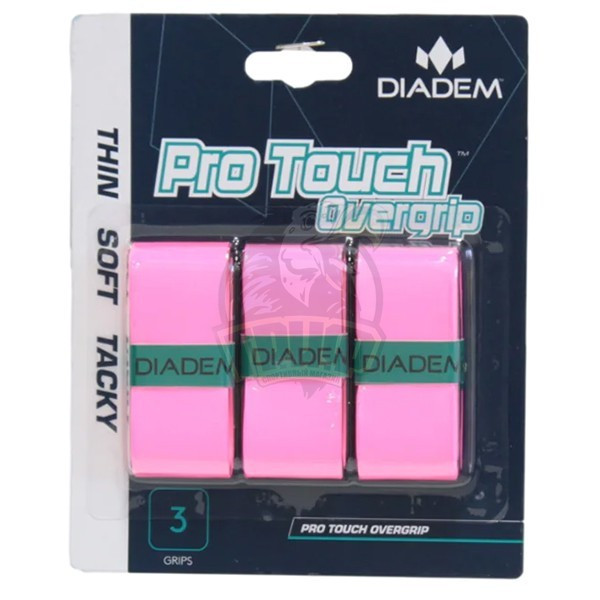 Обмотка для теннисной ракетки Diadem Pro Touch Overgrip (розовый) (арт. GRP-TCH-03-PNK) - фото 1 - id-p205935668