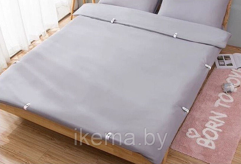 Фиксатор для одеяла (набор 4 шт.) 5,8х2,9х3,2 см. (SML-202304) - фото 3 - id-p205936739
