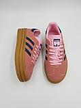 Кеды женские Adidas Gazelle Bold / подростковые, фото 4