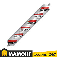 Клей-герметик полиуретановый Soudal Soudaflex 40FC серый, 600 мл