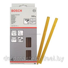 Стержни Bosch для клеевых пистолетов ЖЕЛТЫЕ (11х200 мм, упаковка 25 шт., 500 гр., для дерева, картона)