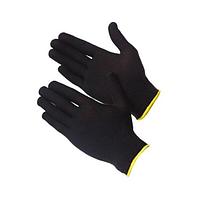 Перчатки нейлоновые черного цвета без покрытия, р-р 9 (L) // GWARD Touch Black