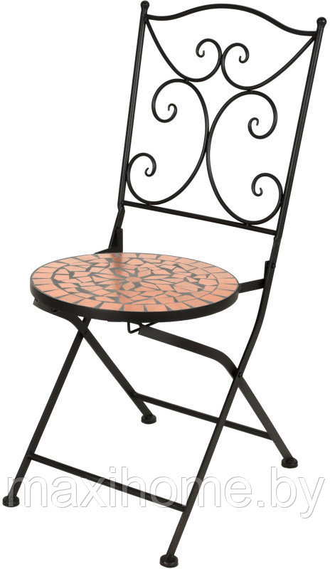 Набор стульев для улицы и сада из металла и керамики (2 шт.) - фото 1 - id-p205949259