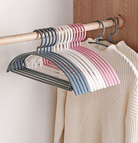 Вешалка-плечики для одежды пластмассовая 40х18 см. (QQH22-58), фото 2