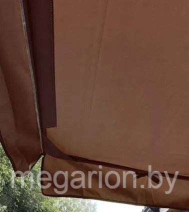 Тент (крыша) для садовых качелей Olsa Габи с950 (ткань оксфорд) Шоколад - фото 3 - id-p178622038