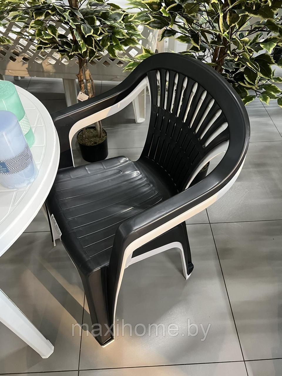 Составной стул SCILLA, антрацит для улицы, сада - фото 2 - id-p205977642