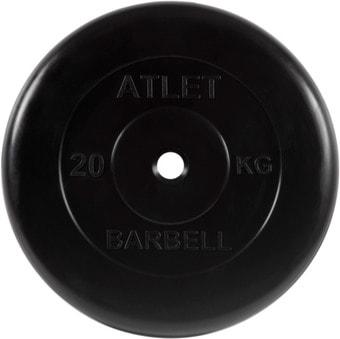 MB Barbell Атлет 31 мм (1x20 кг) - фото 1 - id-p205961102