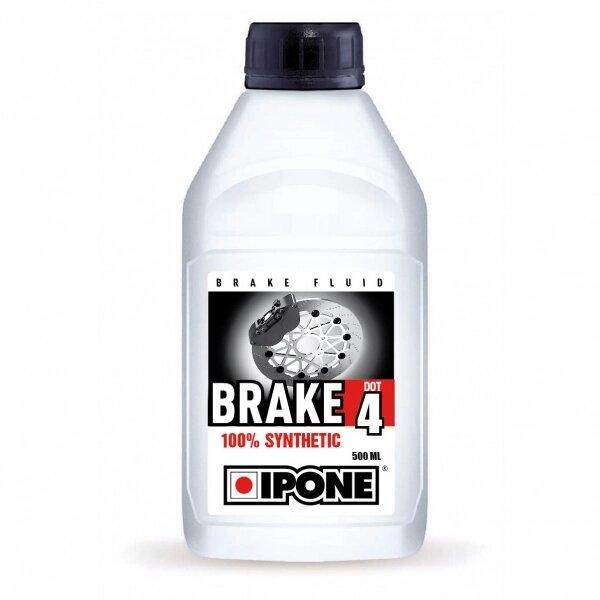 Тормозная жидкость IPONE BRAKE DOT 4 100% Synthetic 500 мл - фото 1 - id-p205976407