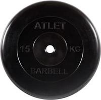 MB Barbell Атлет 31 мм (1x15 кг)