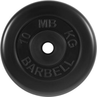MB Barbell Стандарт 31 мм (1x10 кг, черный) - фото 1 - id-p205961118