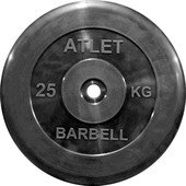 MB Barbell Атлет 26 мм (1x25 кг)