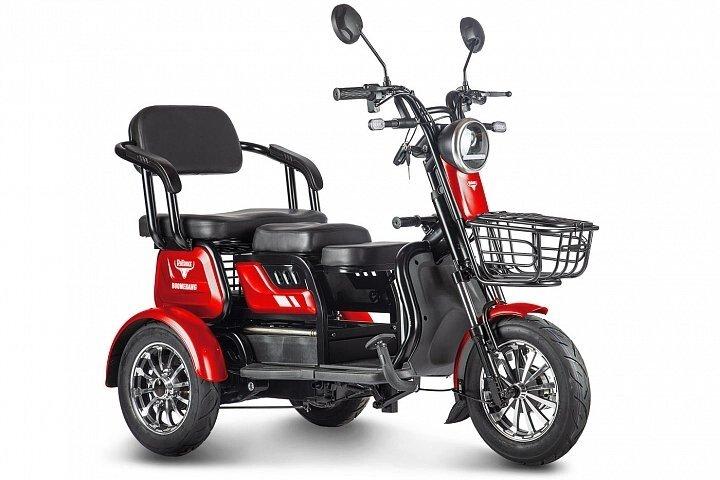 Электротрицикл взрослый Rutrike Бумеранг 650W 48V