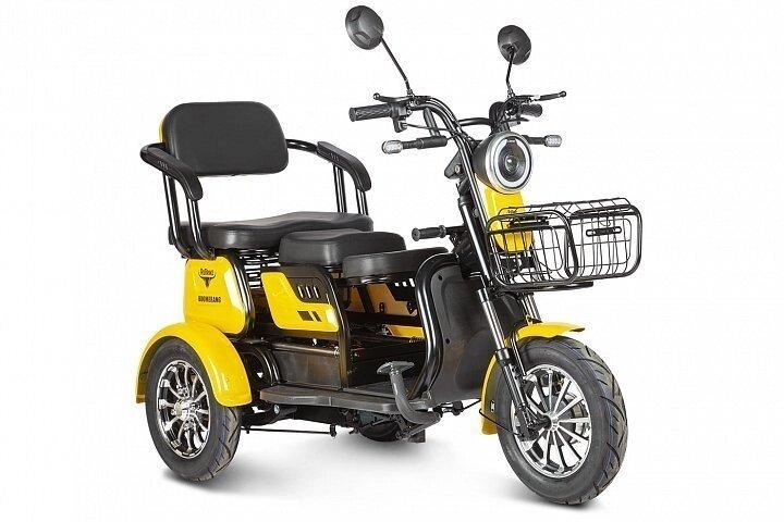 Электротрицикл взрослый Rutrike Бумеранг 650W 48V - фото 2 - id-p205977409