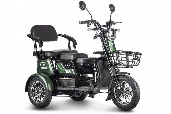 Электротрицикл взрослый Rutrike Бумеранг 650W 48V - фото 3 - id-p205977409