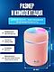 Аромадиффузор светодиодный (увлажнитель воздуха ароматический) Humidfier Розовый, фото 4
