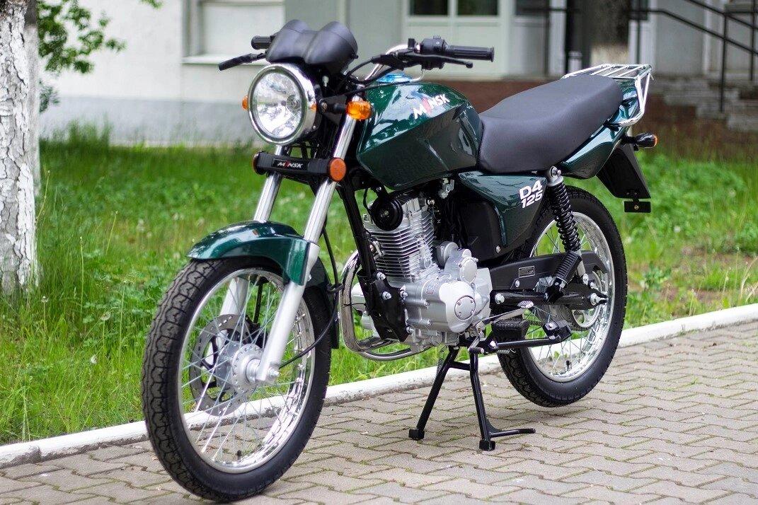 Мотоцикл Minsk D4 125 зелёный - фото 2 - id-p205977561