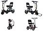 Скутер для инвалидов OxyVolt HandyTrike Li-ion (48V 12Ah), фото 5
