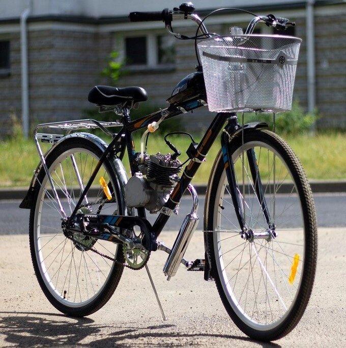 Мотовелосипед Stels Navigator 300 100cc с двигателем