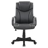 Кресло офисное BRABIX «Relax MS-001», 4 массажных модуля, экокожа, черное, фото 2