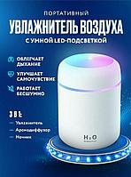 Аромадиффузор светодиодный (увлажнитель воздуха ароматический) Humidfier Белый