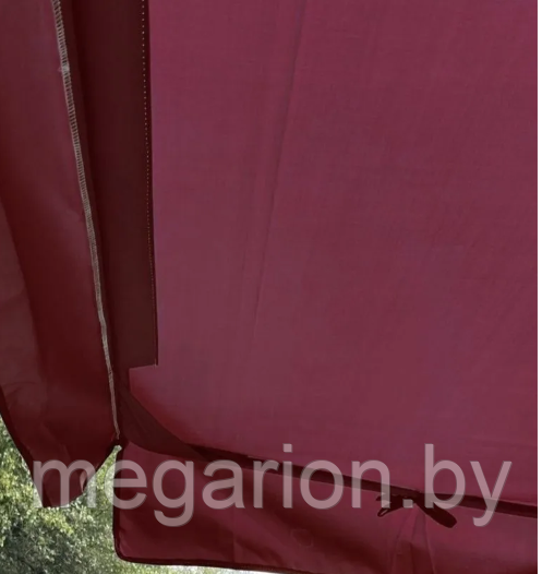 Тент (крыша) для садовых качелей Olsa Габи с950 (ткань оксфорд) Бордо - фото 4 - id-p178622028