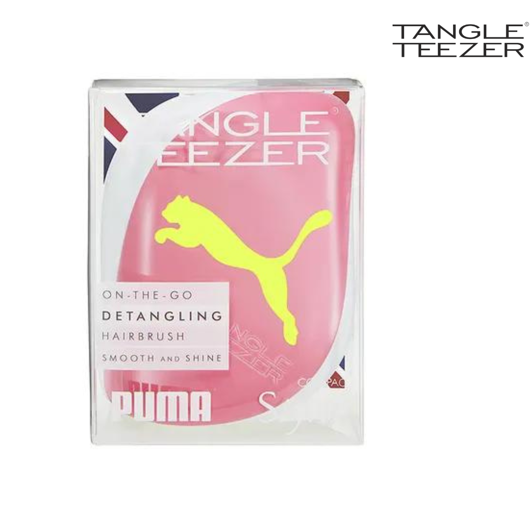 Расческа Tangle Teezer Compact Styler Puma Neon Yellow - фото 7 - id-p205977743